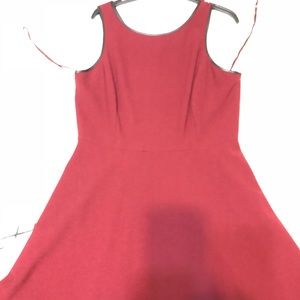 Gianni Bini Women’s fit and flare burgundy dress